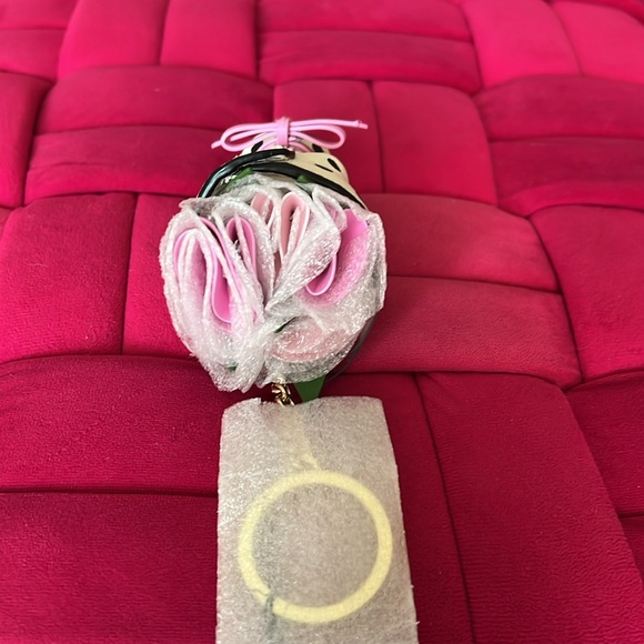 Kate Spade Flora Flower Bag Charm-NWT - Picture 7 of 8